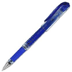 Ручка шариковая BERLINGO STATUS корпус синий, толщ. письма 0,6мм, рез. держ., KS2906, синяя