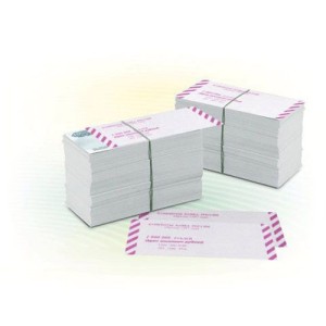 Накладка для упаковки корешков банкнот, номинал 10 руб., в комплекте 2000 шт.